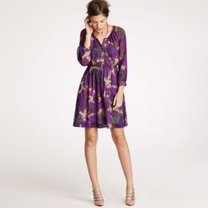 J. CREW MAISIE DRESS IN ABSTRACT FLORAL